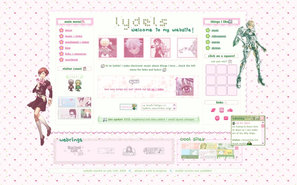 my website on february 2024